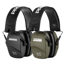 016 Shooting Ear Protection Earmuffs 2 Pack, NRR 26dB for Gun Range, Hunting