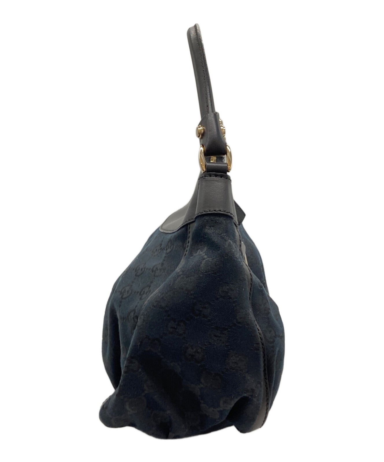 GUCCI Abby One Shoulder Bag Navy GG Leather Italy Model 190525 SN2595 thumbnail 24