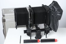 SINAR f2 4x5 Wide-Angle Bellows, Bellows Hood, and Extension Rail Set