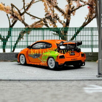 Fuji 1/64 Scale GR Yaris Orange Diecast Car Model Toy Gift NIB | eBay