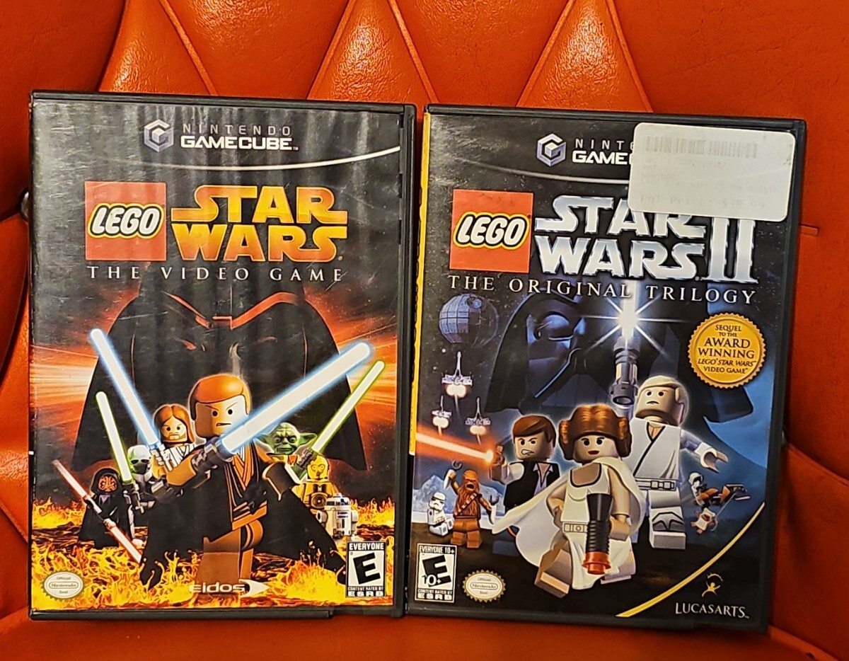 Lego Star Wars The Video Game Gamecube and Lego Star wars 2 the original  trilogy