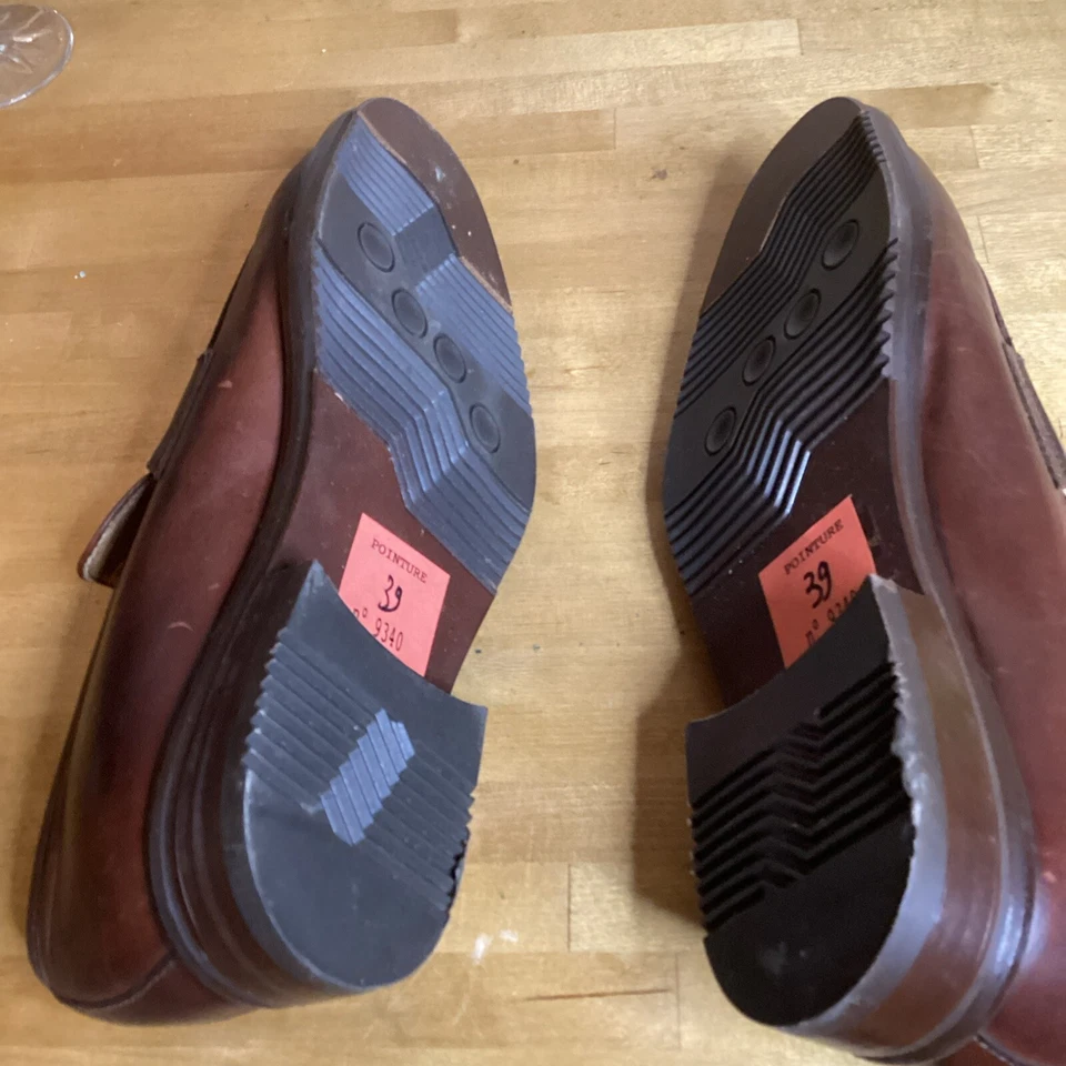 Mocassins Cuir marron Bally Neufs 39 Mixtes - Photo 3/3