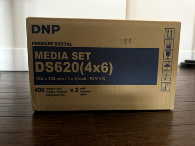 DNP 4X6 Dye Sub Media for DS620A Printer, Paper & Ribbon (Total of 800 Prints). 