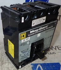 Square D MCPMag Gard FAP3603015M 30A 600V AC 3 Pole Magnetic Only TESTED