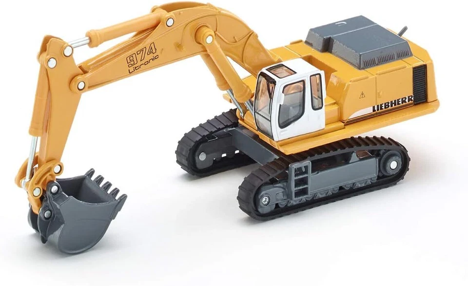 MODELLINO MINI ESCAVATORE IDRAULICO LIEBHERR 1/87 SIKU 1874 GIOCO BAMBINI(39289) - Immagine 3 di 4