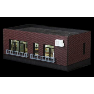 Diorama - Building Block Scene - 15x8x6 cm  - Version B - More Art 1:64