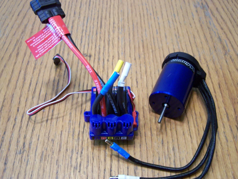 For Traxxas Velineon VXL-3s Brushless Speed Control 3500 Motor ESC Rustler Slash - Image 3 of 4