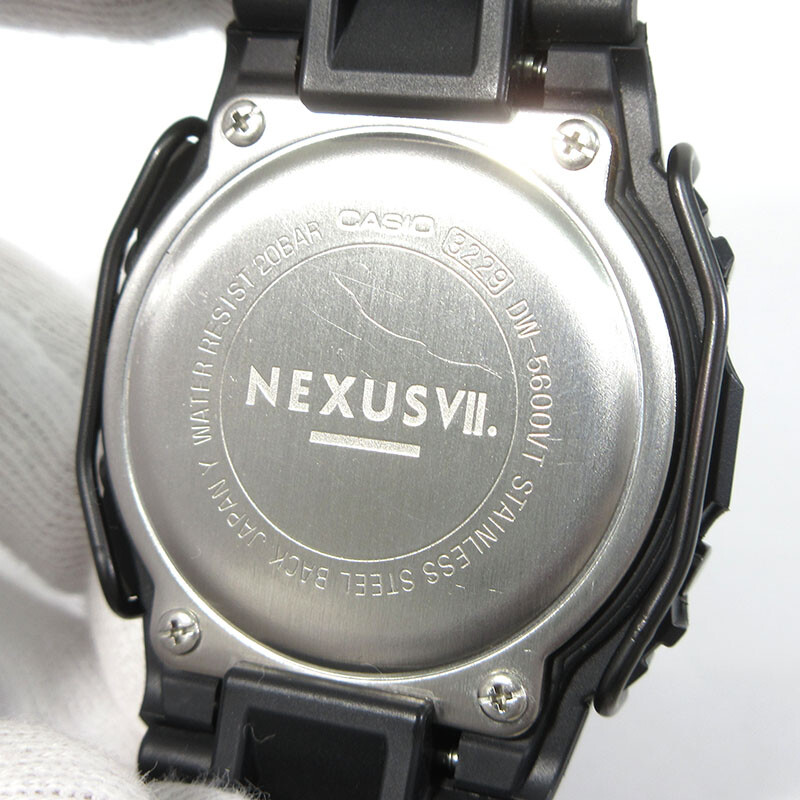 Casio G-Shock DW5600NX7URUM27 Nexus VII Men's Watch Black Casio G-Shock DW5600NX7URUM27 Nexus VII Men's Watch Black