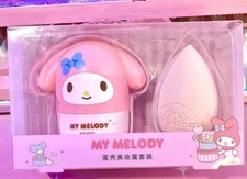 Sanrio My Melody Makeup Sponge Egg Set Puff Beauty Sponge Pink New In Box
