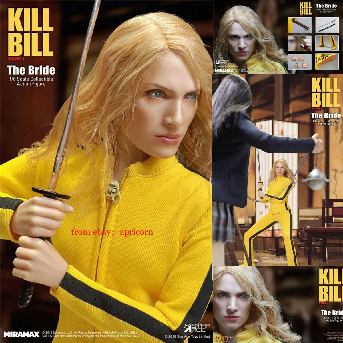 1/6 STAR ACE TOYS キルビル The Bride Star Ace Toys SA0039 Kill Bill The Bride 1/6 Female Action