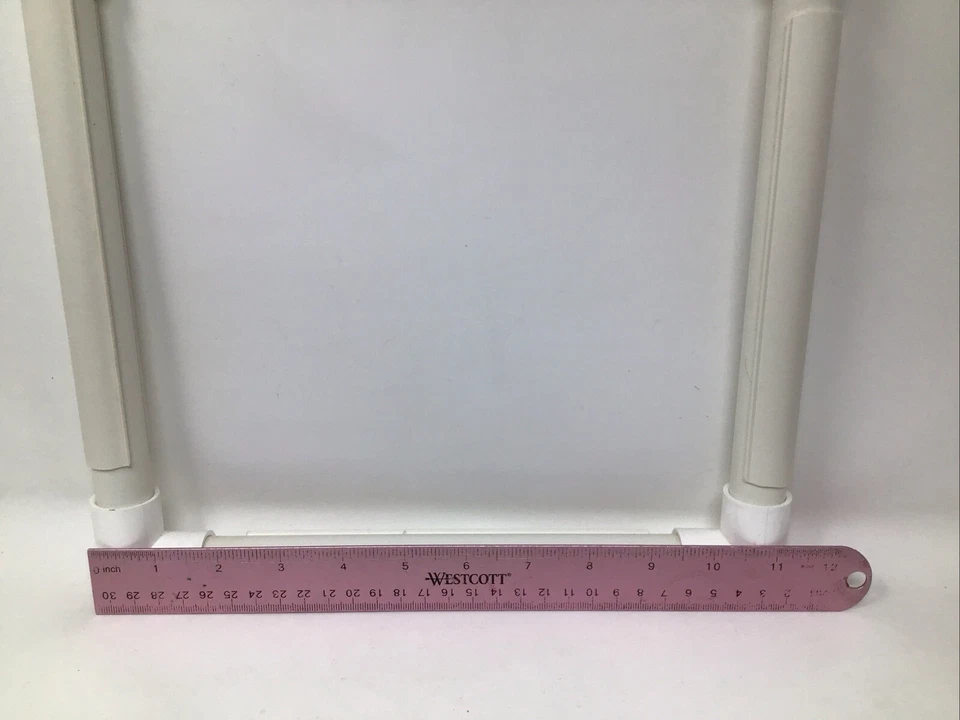 Needlework Quilting Frame 11x11" Hoop Universal Embroidery Cross Stitch Square - Image 4 of 4