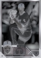 [DIGITAL] Topps Bunt - Jacob deGrom - Topps Chrome 23 S1 -  Black White Base