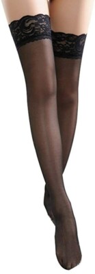 Women Sexy RuoFeng Lovable Sexy Long Tube Silk Stockings