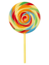 Lollipop Dolce Sostegno Fabbrica di Cioccolato Costume Willy Wonka Libro Giorno