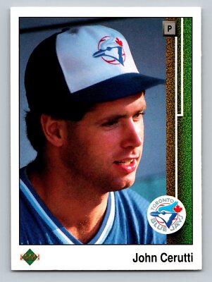 John Cerutti 1989 Upper Deck #129 Toronto Blue Jays