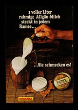 3w3953/ Alte Reklame von 1963 &ndash; Milkana sie schmecken es