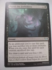 MTG Plumb the Forbidden (81/423) Strixhaven School of Mages NM