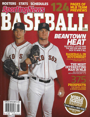 Sporting News Magazine Baseball Rosters Stats Schedules MLB Team Previews 2011