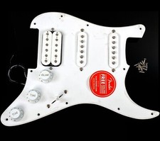 Fender Squier Fat Strat HSS Stratocaster Pickup Set Battipenna Caricato con VITI!