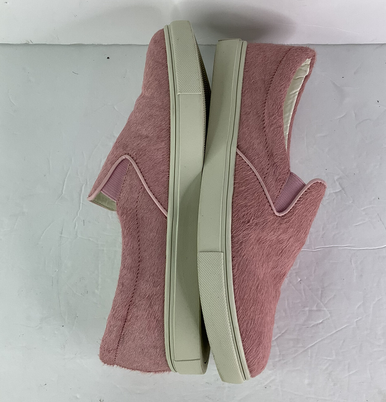 PONY Scarpe da ginnastica pattinatore Steve Madden Ecentic morbide ragazza rosa capelli di cavallo taglia 9