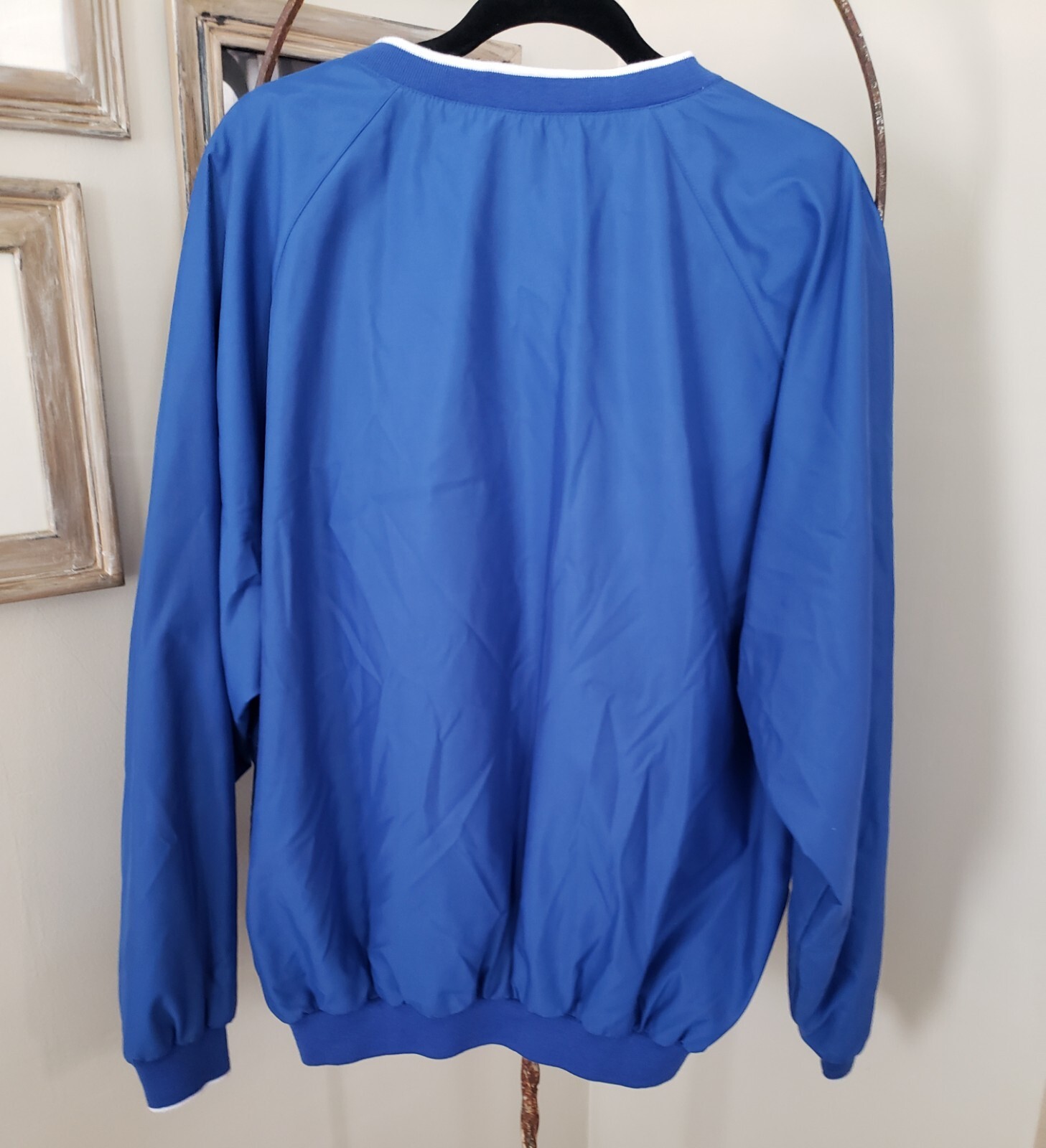 charles river apparel Pullover Jacket v neck large - image 2