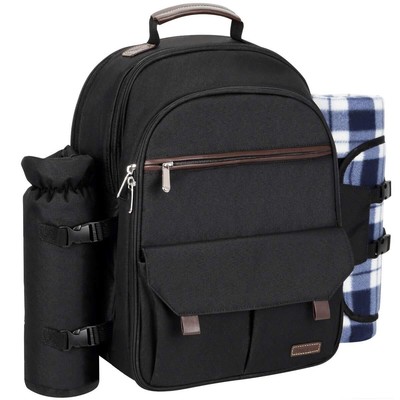 Zaino Da Picnic Sunflora Per 4 Persone - Con Coperta, Stoviglie E Scomparto Isolato