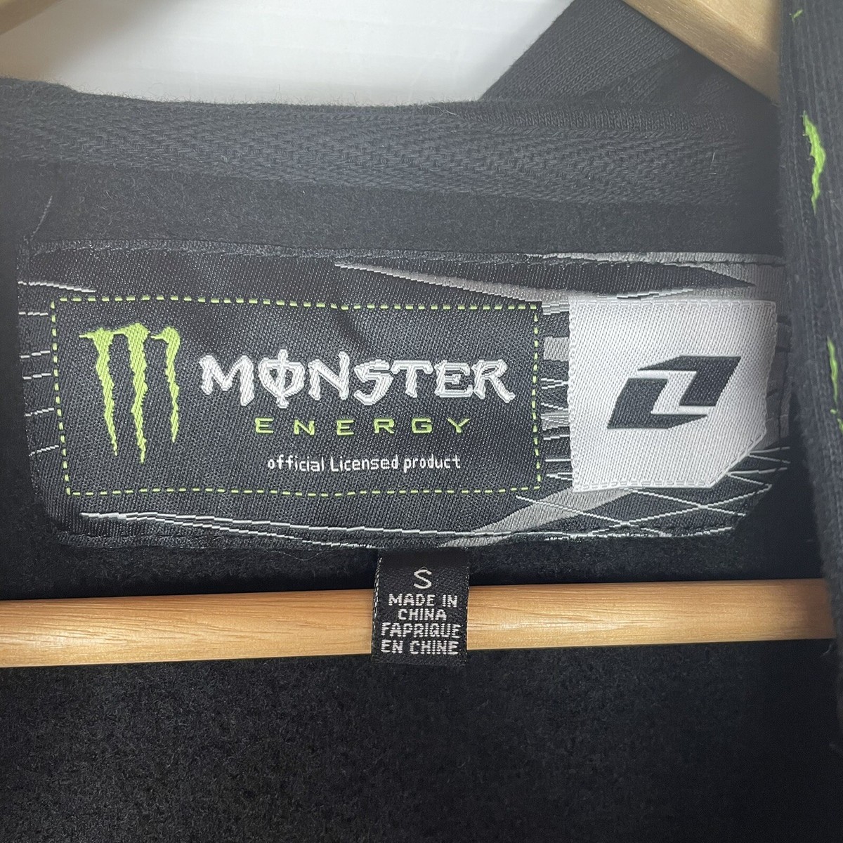 ONE Industries Monster Energy Hoodie Black Motocross Size Small Jacket Dirt  Bike | eBay