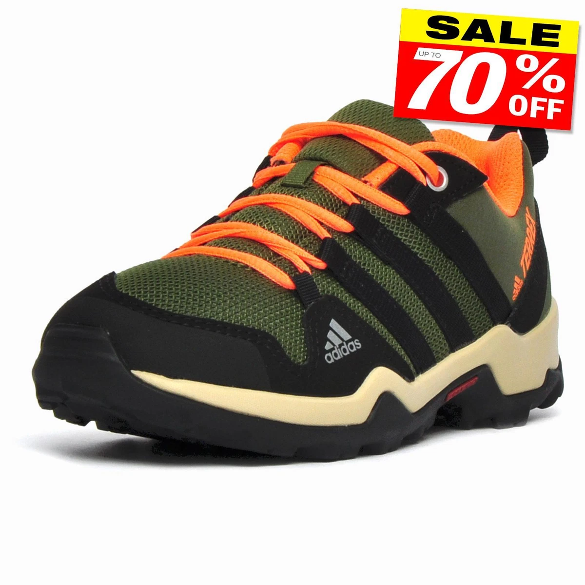 Adidas Terrex AX2R Junior Kids Outdoor Walking Hiking Trail All Terrain Trainers