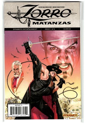 Dynamite Comics Books Zorro Matanzas #1 2010 VF/NM