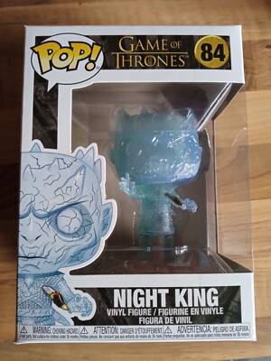 Funko Pop! Game Of Thrones Night King (Dagger in Chest) #84 Figur Neu Gewölbt