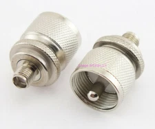 Workman  UHF Male to SMA Female Coax Connector Adapter