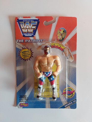 WWF Bend Ems - The Patriot Series 7 - On Card - Ju...