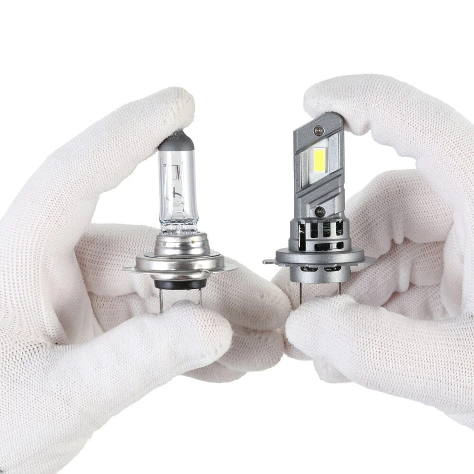 Para Honda CBR1000RR 2004-2019 2X H7 Motocicleta Faros LED Blanco Brillante Foto 2 de 4