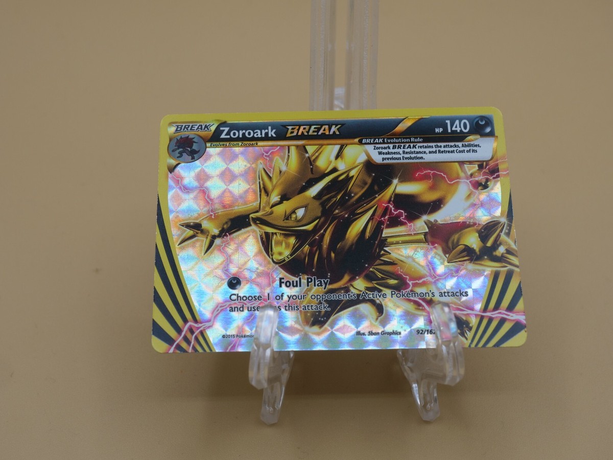 2015 Zoroark BREAK Pokemon Card. Near-Mint Condition. 92/162 | eBay