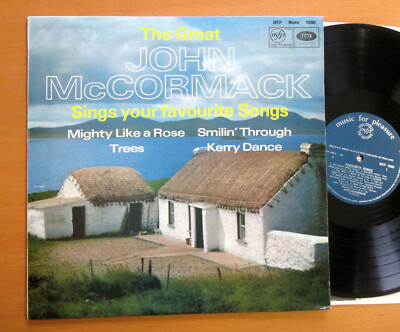 MFP 1090 John McCormack Favourite Songs NEAR MINT Music For Pleasure LP