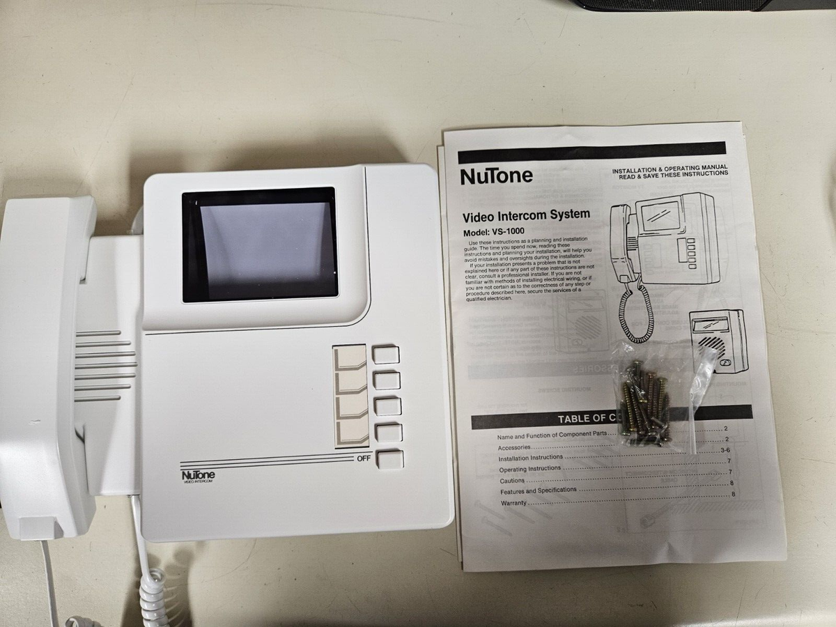 Nutone Intercom Door Systems Glen's Home Automation: The Ring Video