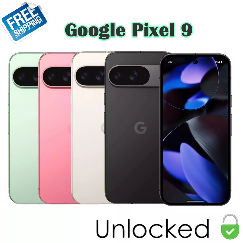 New Google Pixel 9 5G 12+128GB Unlocked SIMFREE Android Smartphone