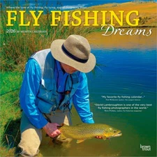 Fly Fishing Dreams OFFICIAL | 2026 12x24" Square Wall Calendar