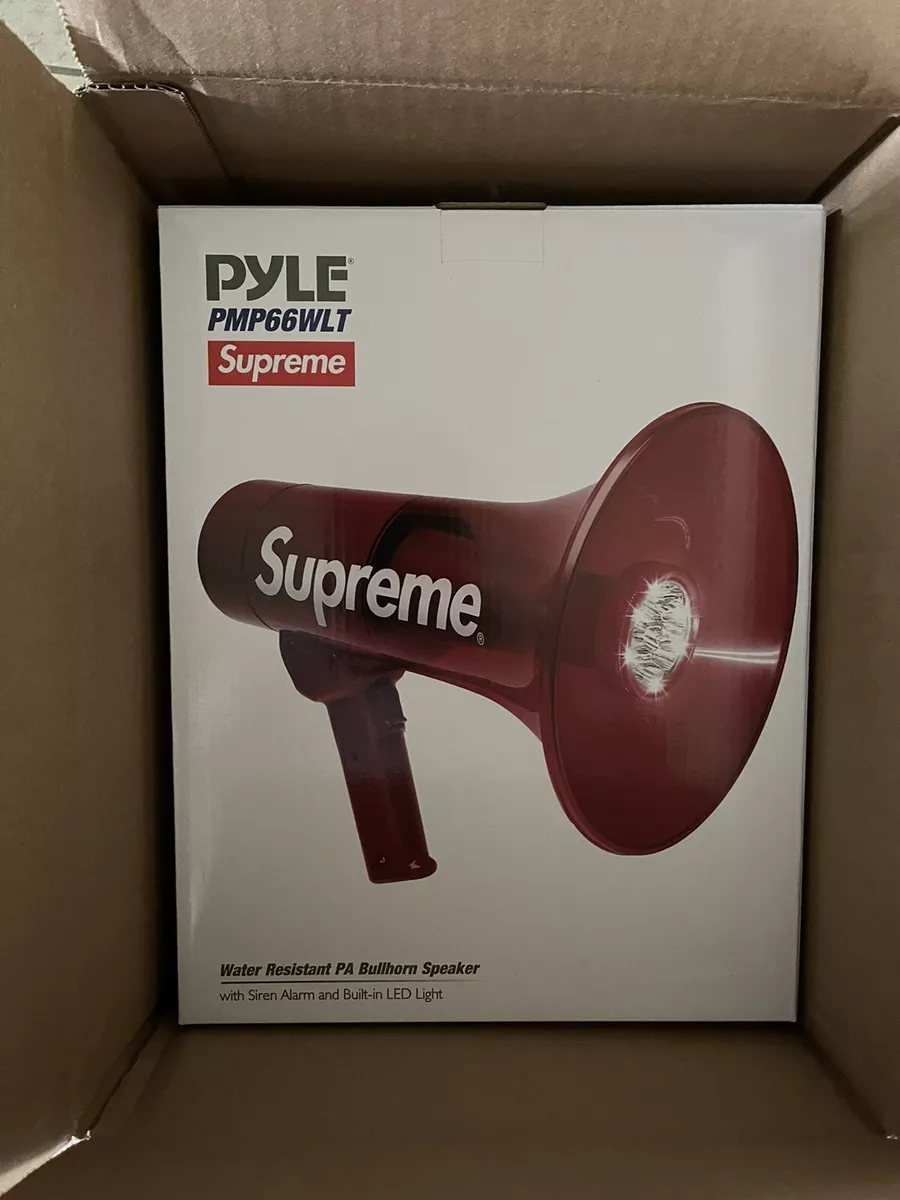 Supreme Pyle Waterproof Megaphone In Hand!