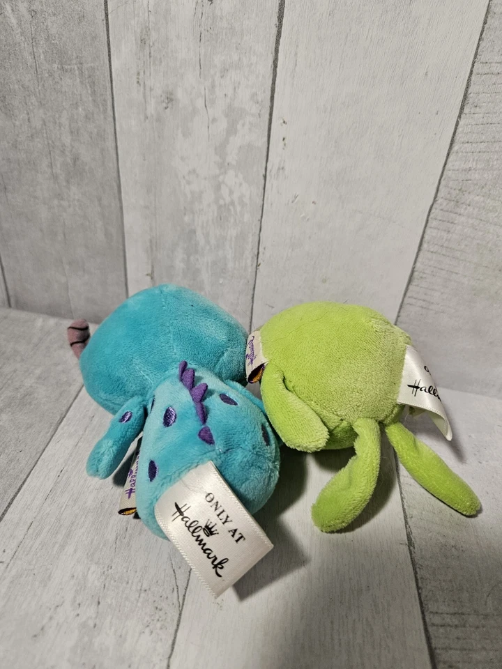 Hallmark Disney Pixar Monsters Inc Itty Bittys Lot Mike & Sulley  - Image 2 of 4