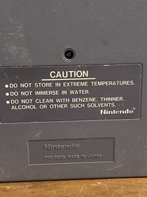 Vintage NES EXCITEBIKE Nintendo Entertainment System Video Game 1985