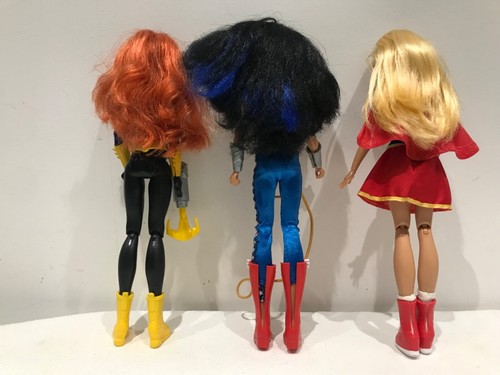 DC Comics Mattel Super Hero Girls Bundle Wonder Woman Batgirl Supergirl - Picture 3 of 24