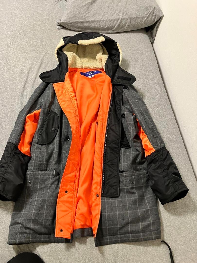 COMME des GARCONS JUNYA WATANABE MAN Jacket Check men Size S Wool 