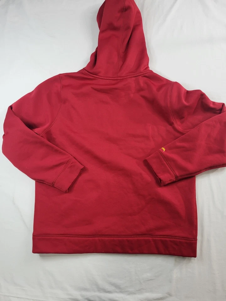 Under Armour Coldgear Storm Sudadera con Capucha Niños Talla XL Juvenil Rojo Logo Sudadera Vellón Foto 2 de 4