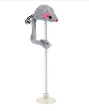 Greenbrier Kennel Club Suction Cup Spring Cat Toys, 8-in.