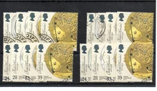 GB  Commems, - Wholesale - 1993 - Marine Timepieces - Four sets - Fine Cancels