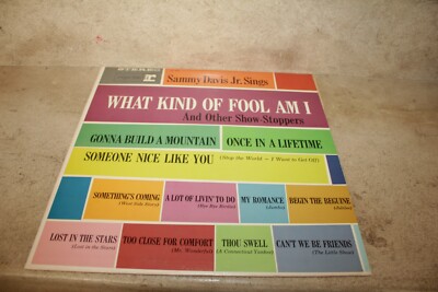 Lp.  Sammy Davis Jr. Singt What Kind Of Fool Am I And Other Show-Stoppers
