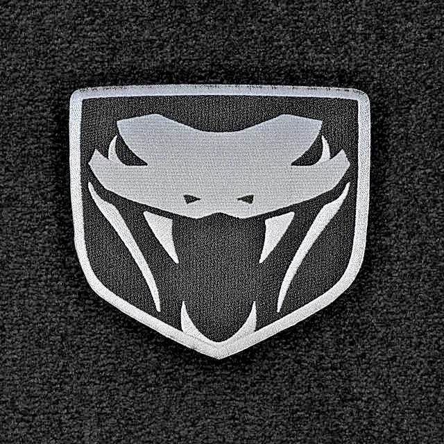 Juego de 3 alfombrillas Lloyd Velourtex™ logotipo de Viper Dodge Ram 1500 2005-2006 doble cabina Foto 2 de 4