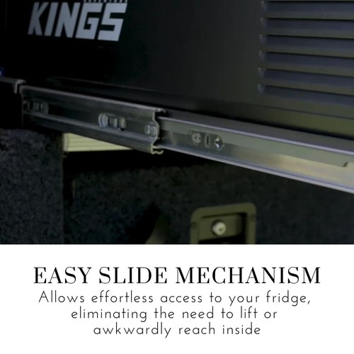 Kings Medium Fridge Slide Suits Up To 60L Fridges Titan 4WD Cars Runners Camping - Picture 6 of 10