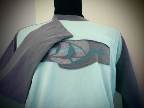 TRIBORD DECATHLON BLUE GREY SWEAT SHIRT TOP JUMPER 46" CHEST HOLIDAY